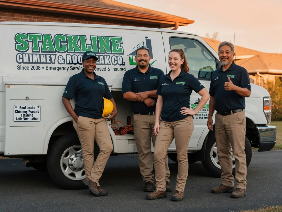 Chimney flashing repair company in Moncure, NC